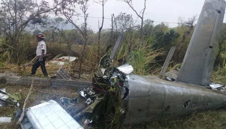 VIDEO | Momento exacto de accidente aéreo en Escuintla