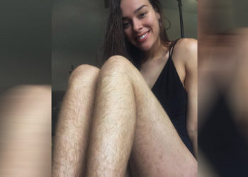 Esta influencer revela que lleva un año sin depilarse el cuerpo