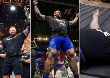 «La Montaña» de Game of Thrones se desmayó en plena competencia