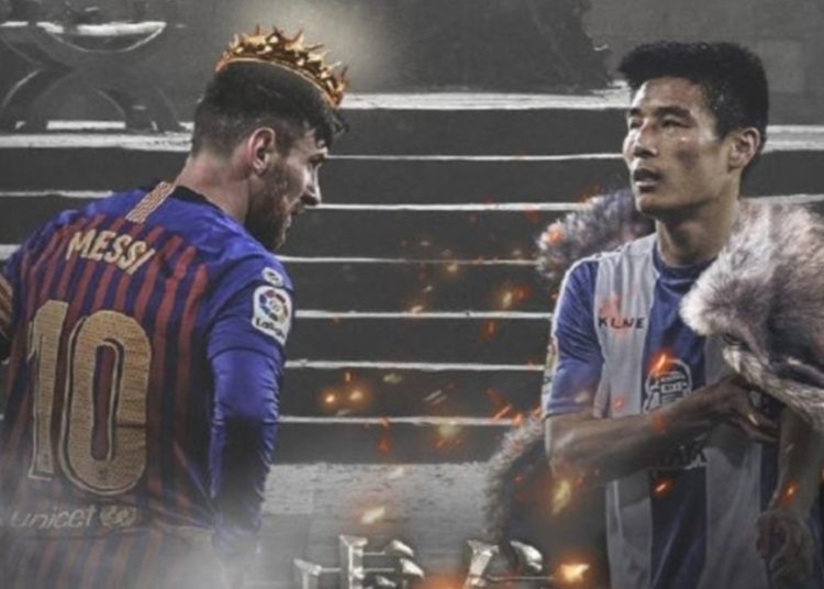 Quién es el delantero chino que eclipsará a Lionel Messi en el clásico catalán