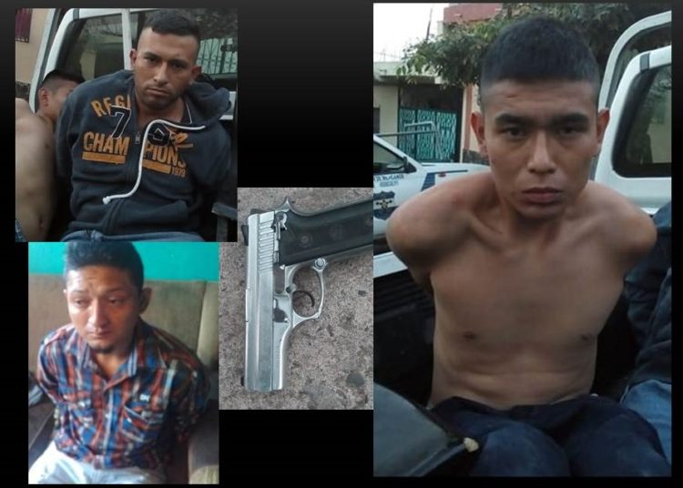 Capturan a pandilleros que usurpaban viviendas en la Santísima Trinidad
