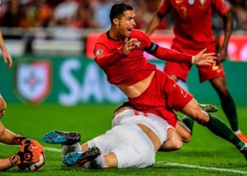 Alarma en Juventus: Cristiano Ronaldo se lesionó en Portugal