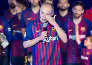 El Barcelona y Andrés Iniesta se reencontrarán en julio de este año