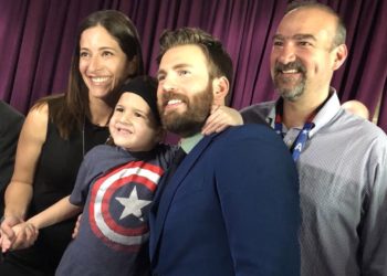 “Pipe” fue el invitado de lujo del estreno mundial de Avengers: Endgame