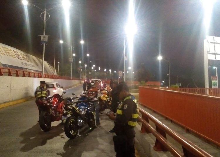 Decomisan motocicletas en carreras clandestinas