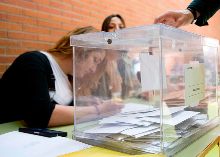 Altos niveles de participación de votantes en España