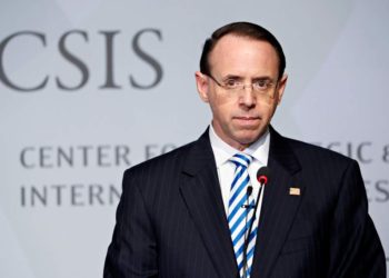 Renuncia el vicefiscal general de EE.UU., Rod Rosenstein