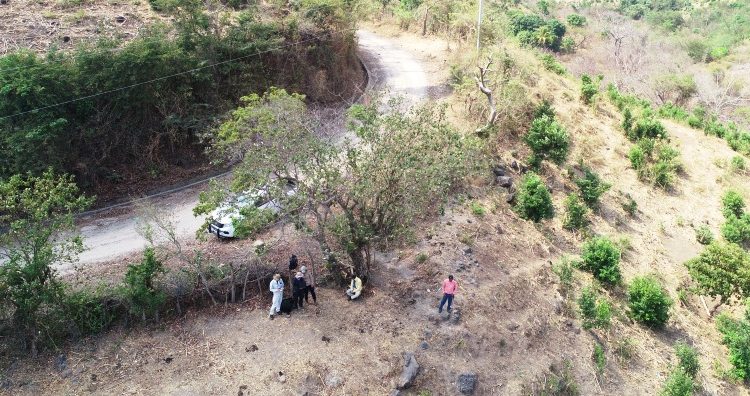 Identifican un nuevo sitio arqueológico en Tamanique, La Libertad