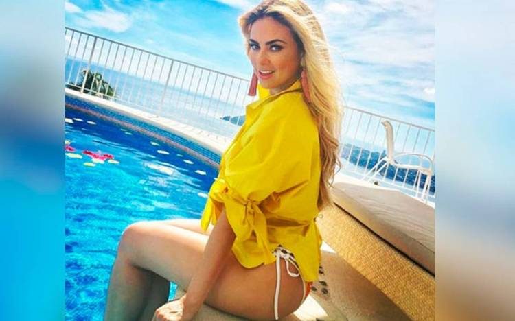 Aracely Arámbula enloquece a sus seguidores con foto en diminuta tanga
