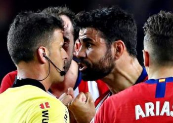 Ocho juegos de castigo para Diego Costa por insultar al árbitro