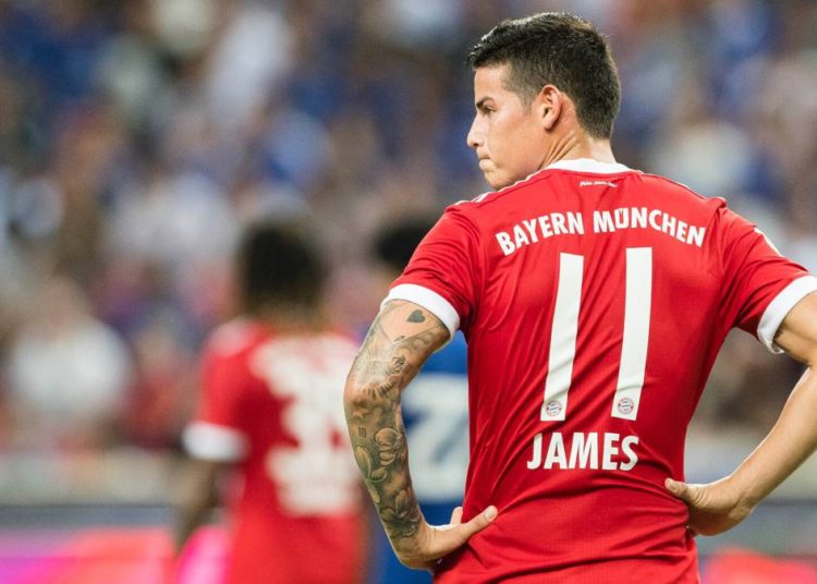 Divorcio total entre James Rodríguez y el Bayern