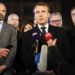 Macron promete la reconstrucción de la catedral de Notre Dame