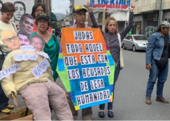 «Queman» a Nicolás Maduro en vez de Judas Iscariote en Venezuela