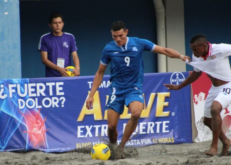 El Salvador enfrentará a Guadalupe, Belice y Guyana en premundial de fútbol playa