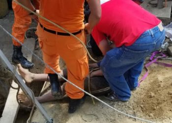 Dos hombres escapan de morir al limpiar un pozo en Zacatecoluca