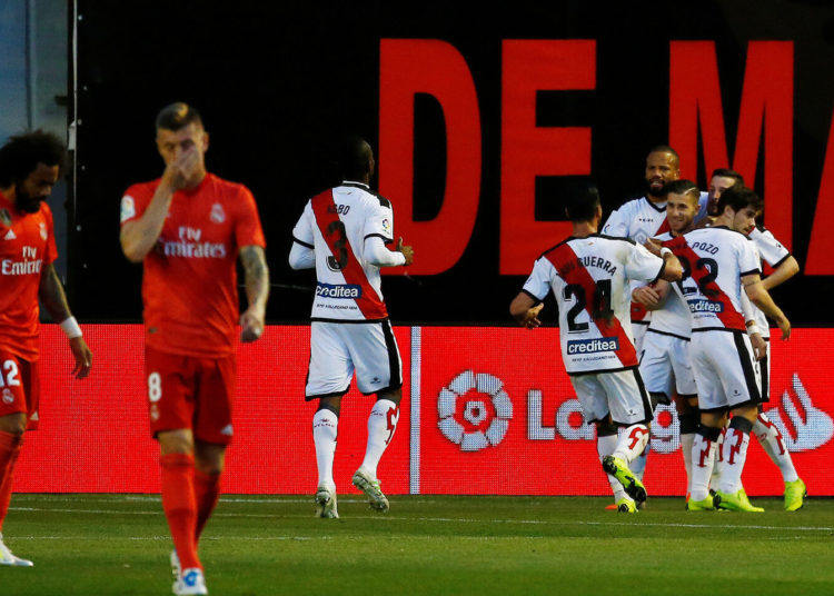 El Real Madrid cayó ante el Rayo Vallecano
