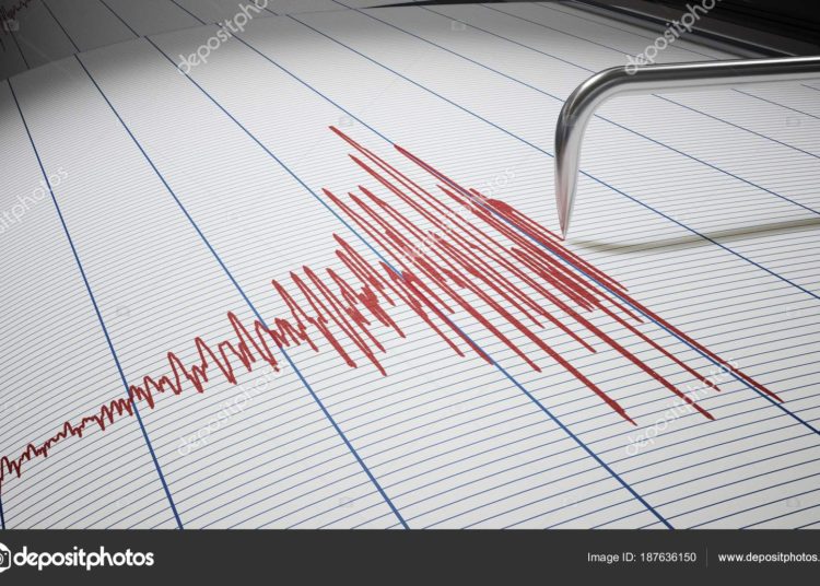 Sismo 4.0 frente a las cosa de Sonsonate