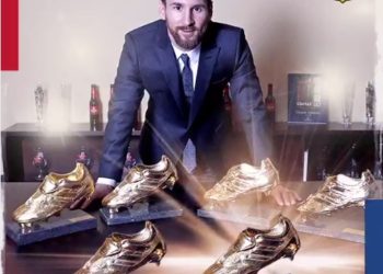 Messi gana su sexta Bota de Oro