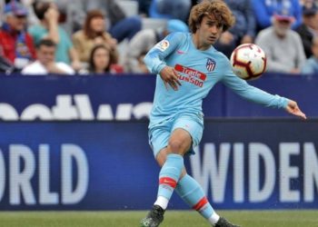 Antoine Griezmann vivió un clima hostil que en su último partido con el Atlético de Madrid