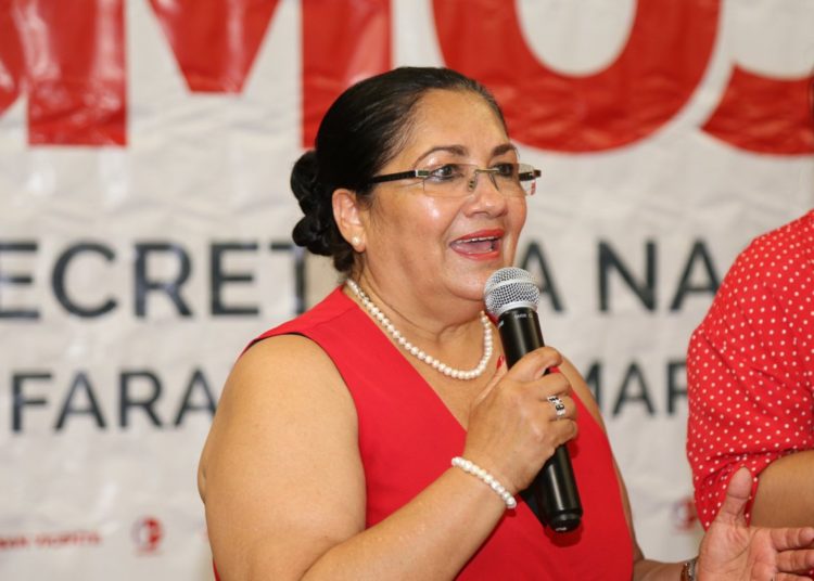 Irma Amaya es electa como Secretaria Nacional de la Mujer del FMLN