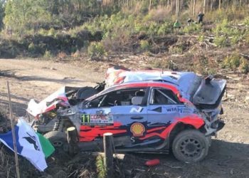 (VIDEO) El brutal accidente que sufrió el líder del Campeonato Mundial de Rally
