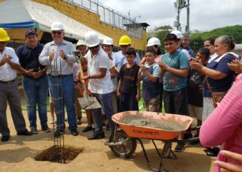 Inician obras de mejoramiento del estadio municipal de San Francisco Gotera