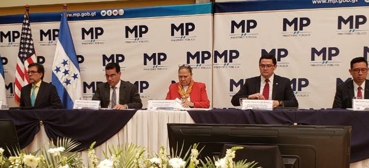 Fiscales del Triángulo Norte firman memorando para frenar tráfico ilícito de migrantes