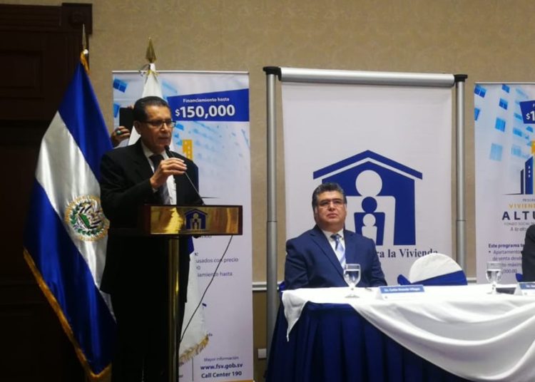 FSV lanza programa «Vivienda en altura»