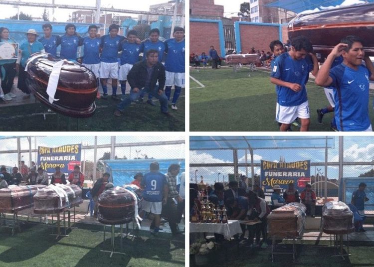 El insólito regalo «de muerte» a los ganadores de un campeonato de fútbol sala en Perú
