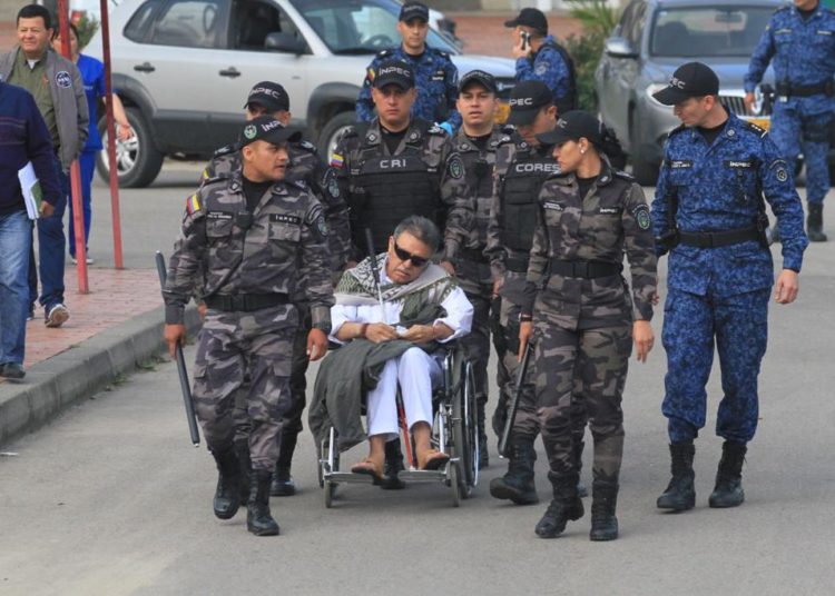 Jesús Santrich, exjefe de las FARC fue dado de alta y trasladado a la Fiscalía de Colombia