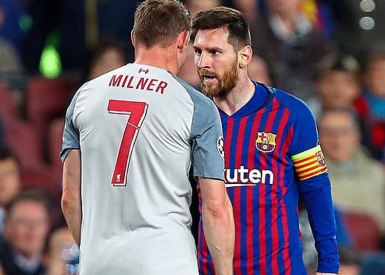 Milner: Messi me iba llamando «burro»