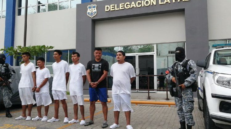 Capturan a siete pandilleros por diversos delitos en La Paz