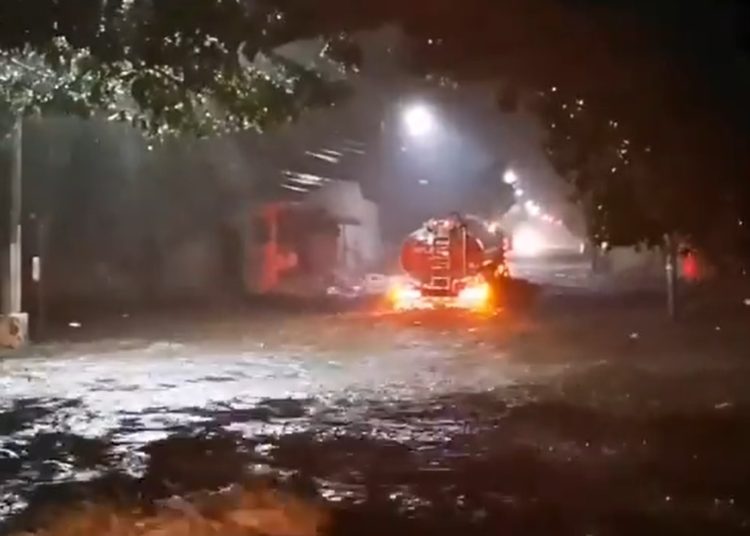 Llego el “diluvio” a San Miguel