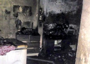 Anciana deja velita encendida y muere calcinada en Santa Ana