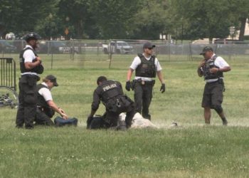 Muere hombre que se prendió fuego cerca de la Casa Blanca