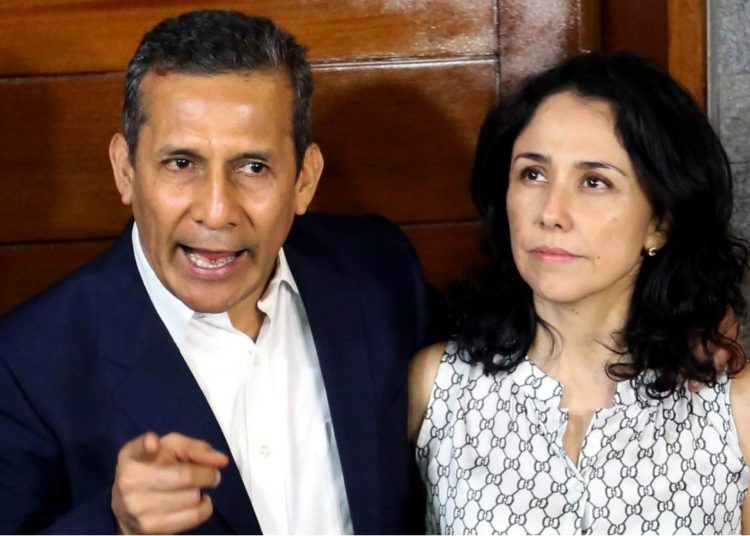 Fiscalía acusa al ex presidente peruano Ollanta Humala y a su esposa por lavado de activos en caso Odebrecht