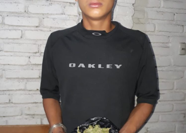 Policía rural captura a sujeto que se dedicaba al narcomenudeo en Ahuachapán