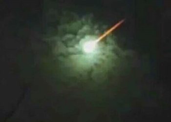 La caída de un meteorito alarmó a los pobladores de Uruapan, México