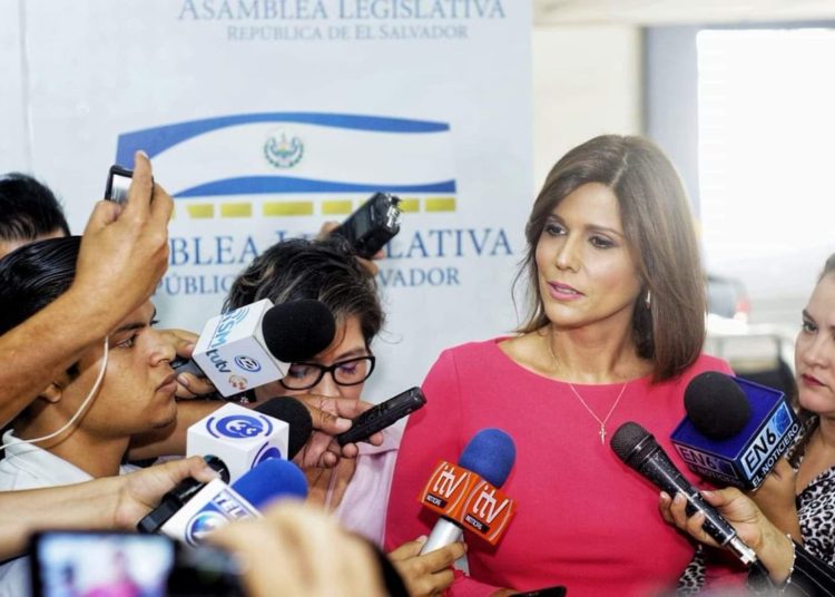 Milena Mayorga: «La falta de liderazgo en ARENA es lo que induce al manual de insultos»