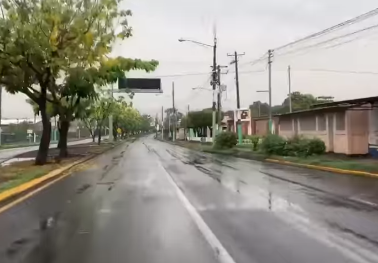 Calles semivacías y fuerte presencia policial por paro nacional en Nicaragua