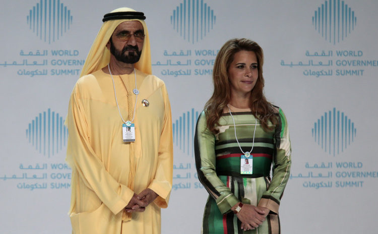 Esposa del gobernante de Dubái habría huido a Europa con 40 millones de dólares para buscar asilo y divorcio