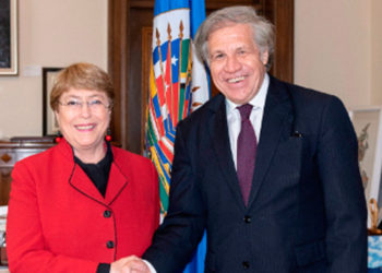 Secretario general de OEA cuestiona a Michelle Bachelet tras críticas a las sanciones contra Venezuela