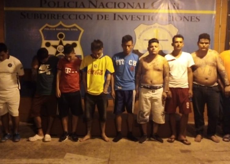 Capturan a varios sujetos que delinquían en Apopa, Tonacatepeque y otros puntos del país