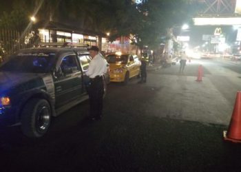 PNC captura a 14 conductores borrachos y entre ellos 2 mujeres