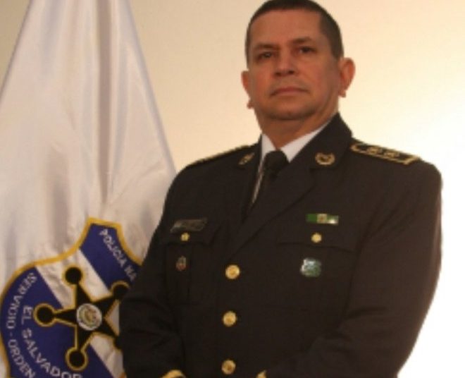 Comisionado Mauricio Arriaza Chicas es el nuevo Director General de la Policía Nacional Civil