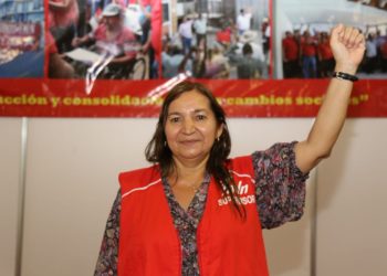 Carolina Chicas de Castillo es electa como Secretaria Nacional de Lisiados y Lisiadas de Guerra del FMLN