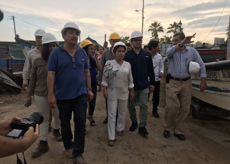 (VIDEO) Ministra de Turismo gestiona la agilización de proyectos en playas de La Libertad