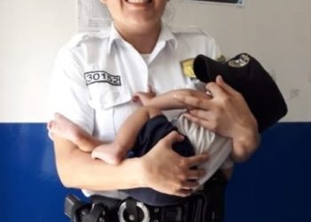 Localizan a bebé abandonado en San Salvador