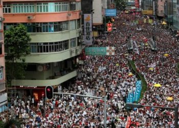 Casi un millón de personas se manifiestan en Hong Kong contra el proyecto de ley de extradición