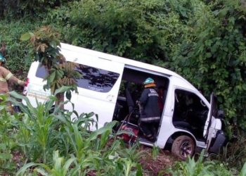 Excursionistas salvadoreños se accidentan en Ahuachapán cuando viajaban a Guatemala